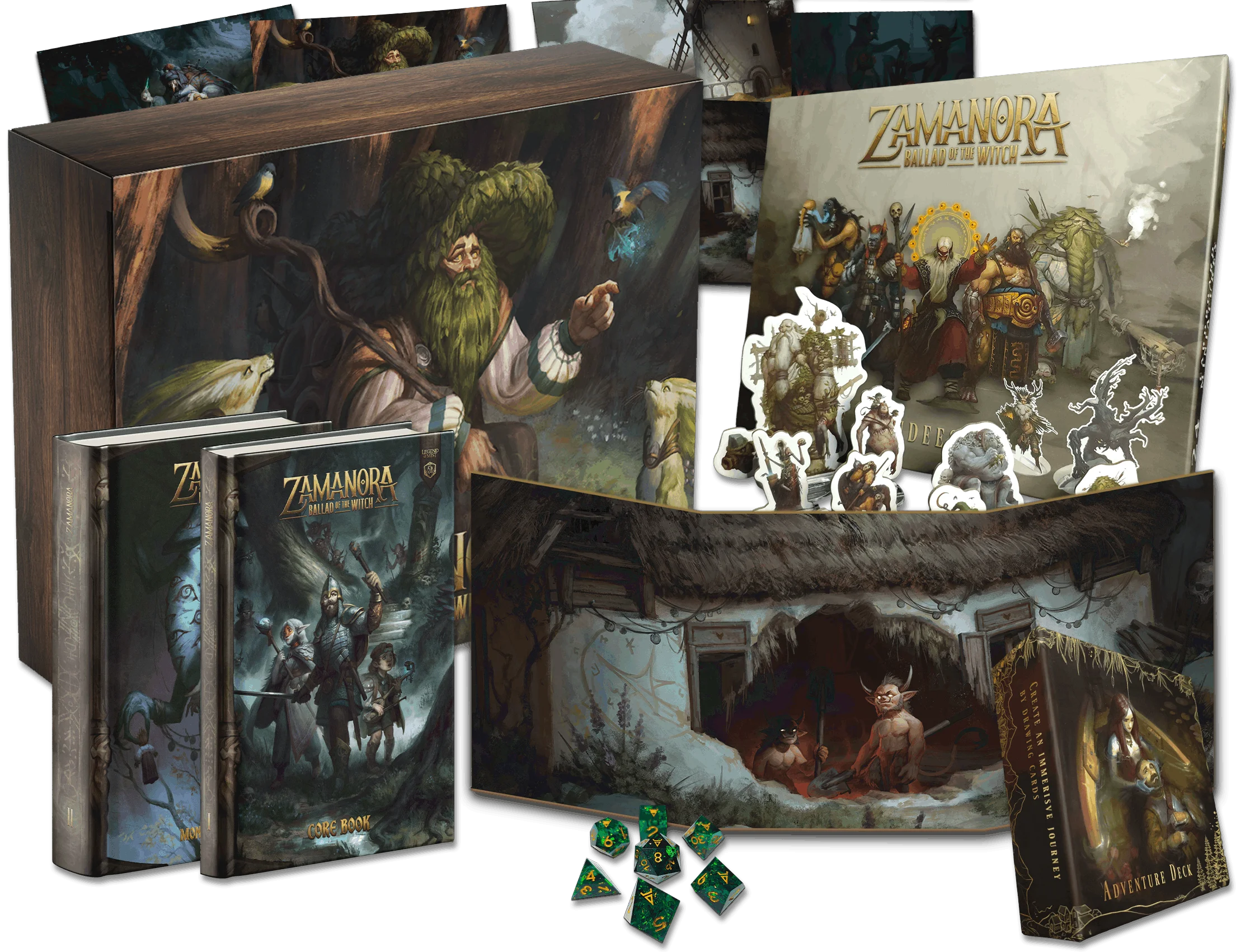 ZAMANORA: Ballad of the Witch - Core Box